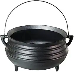 Mini Panela Tripé Caldeirão Ferro Fundido Sem Tampa 600 ml Santana