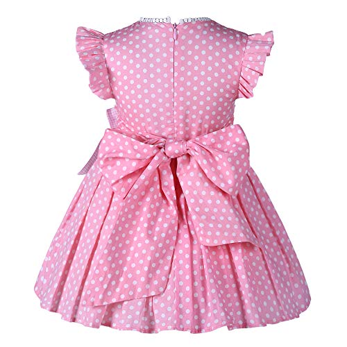 Pettigirl Summer Princess Party Dress Elegant Pink Kids Outfits Ruffle Sleeveless Toddler Girl Clothes with Headwear2