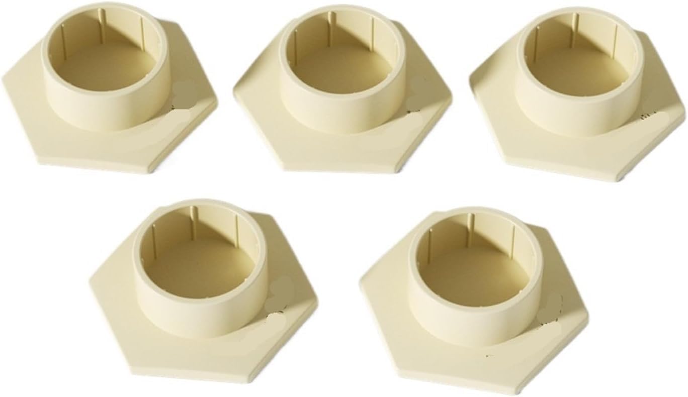 Stampi Per Candele Stampo in silicone for candele, cono a forma di cuore, profumato fai da te, decorazione for la casa(5xStabilizer)