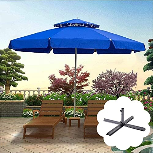 Pkfinrd Patio Paraguas a Prueba de Viento UV- Parasoles con Aislamiento térmico Resistentes Jardines Playas y terrazas Toldos portátiles (Color : Green, Size : Size) - imagen 9