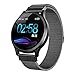Produktbild GULU MK08 Smart Uhr Männer IP67 wasserdichte Blutdruck Smartwatch Herzfrequenzmonitor Sport Armband Frauen Für Android Ios,B