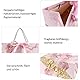 Newofview 3 Stück Geschenktüten, 25x20x12cm Geschenktasche, Geschenktüte mit Henkel und Schleifenbändern, Papiertüten Partytüten Geschenk Tüten für Geburtstag, Weihnachten, Hochzeit, Neujahr