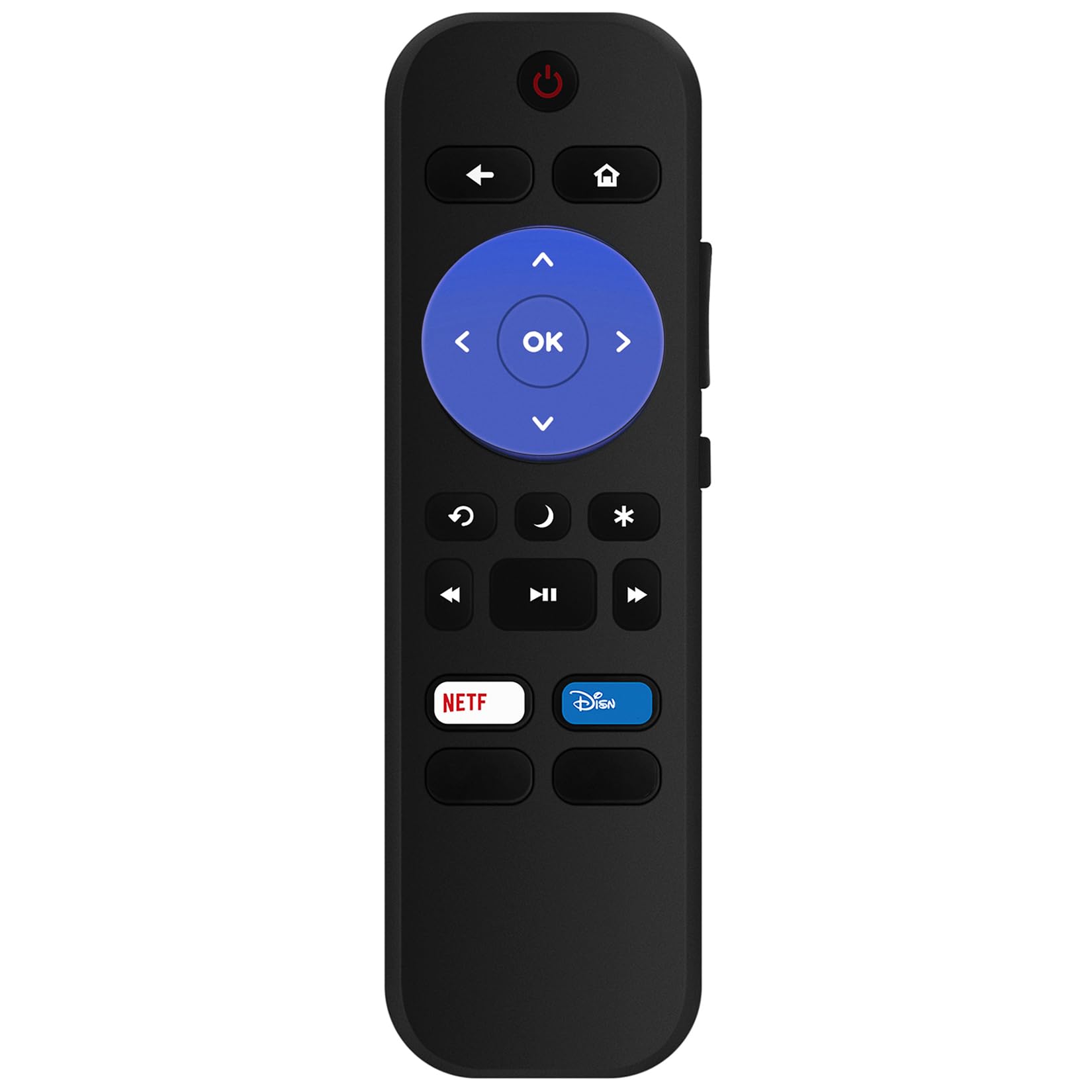 Replacement Remote Control Applicable for Hisense Roku TV 55H8G 65H8G 58R6E3 43R6090G 55R8F 50R6090G 65R8F H6570G 55H8F 32H4F 43H4030F1 58R6E 43H4F