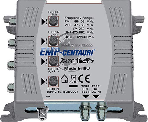 Amplificateur A4/1+1ECT-7 : équipement audio haute fidélité pour maison