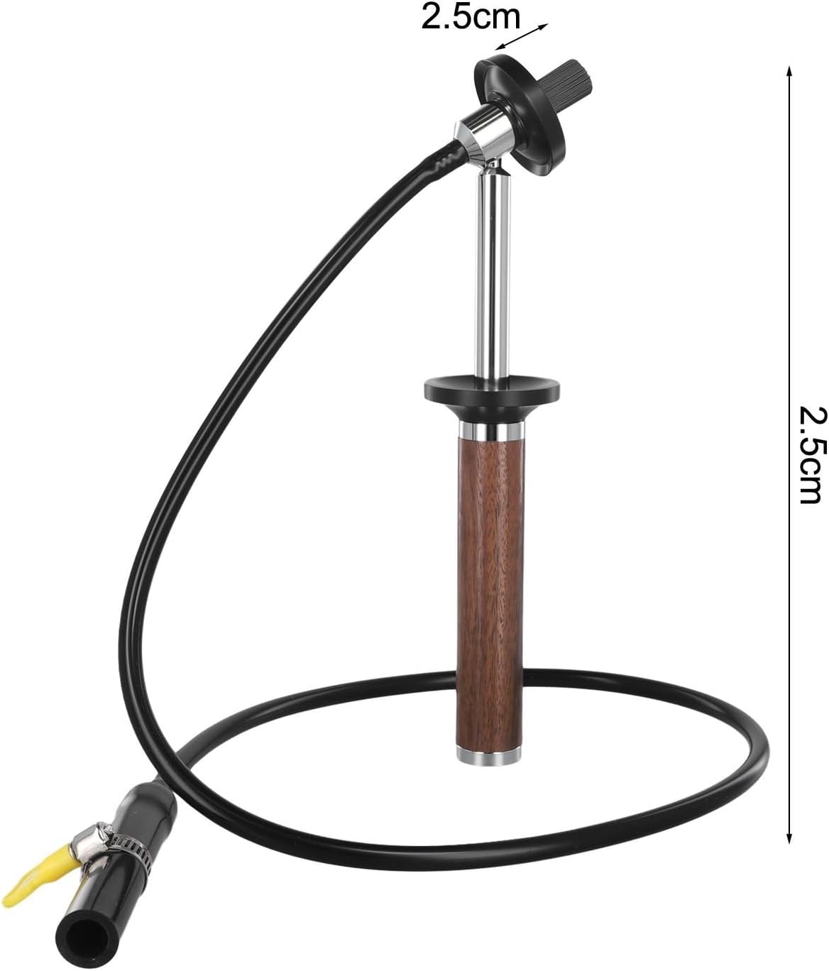 Coffee Machine Steam Cleaning Brush With Solid Wood Handle, High Pressure Steam Brushes Washing Tool And Rinse Heads Coffee Washing Accessories For Cafe, Coffee Hine Washing Brush, Home