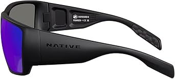 Native mens Xd9047 Sightcaster II Rectangular Sunglasses