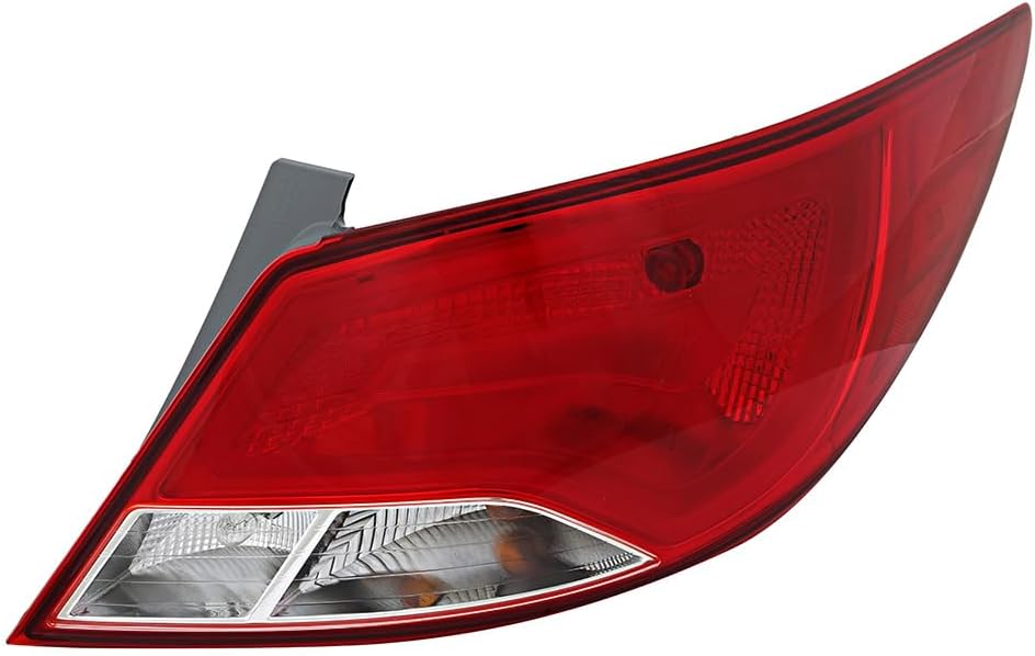 Compatible with Hyundai Accent Sedan Tail Light Lamp 2015 2016 2017 Passenger Right Side