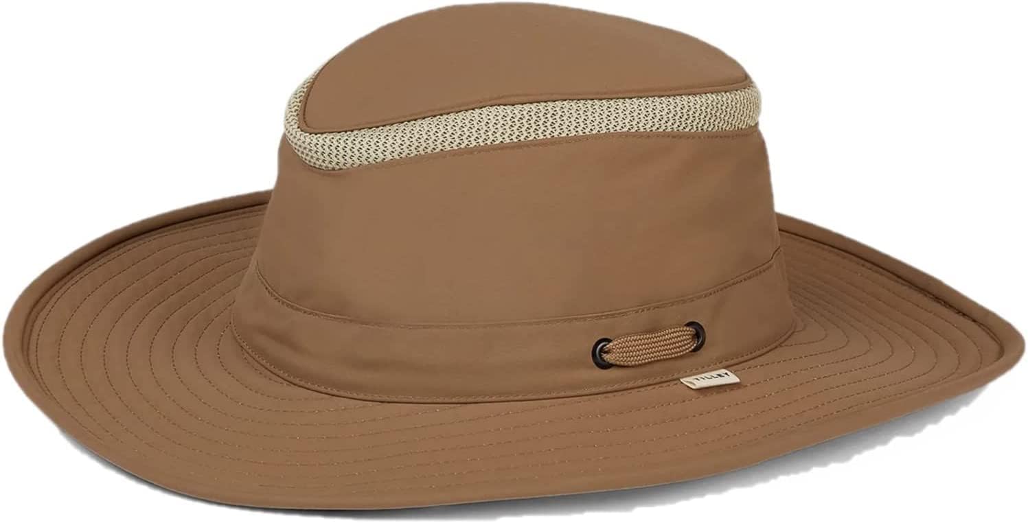 Tilley Airflow Broad Brim Hat in Khaki (Khol)