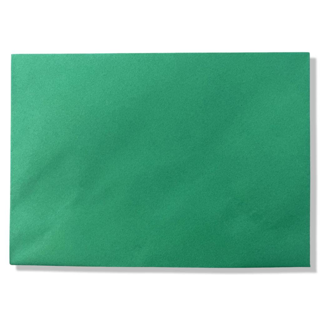 Luxus-Briefumschläge, C6, 162 x 114 mm, 100 g/m², 16,2 x 11,4 cm, Grasgrün, 500 Stück