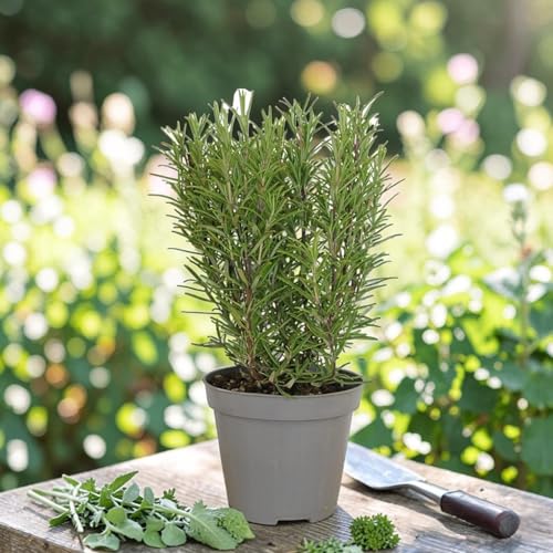 Carbeth Plants Rosemary Herb Plant in 1.5L Pot - Fragrant Culinary Herb