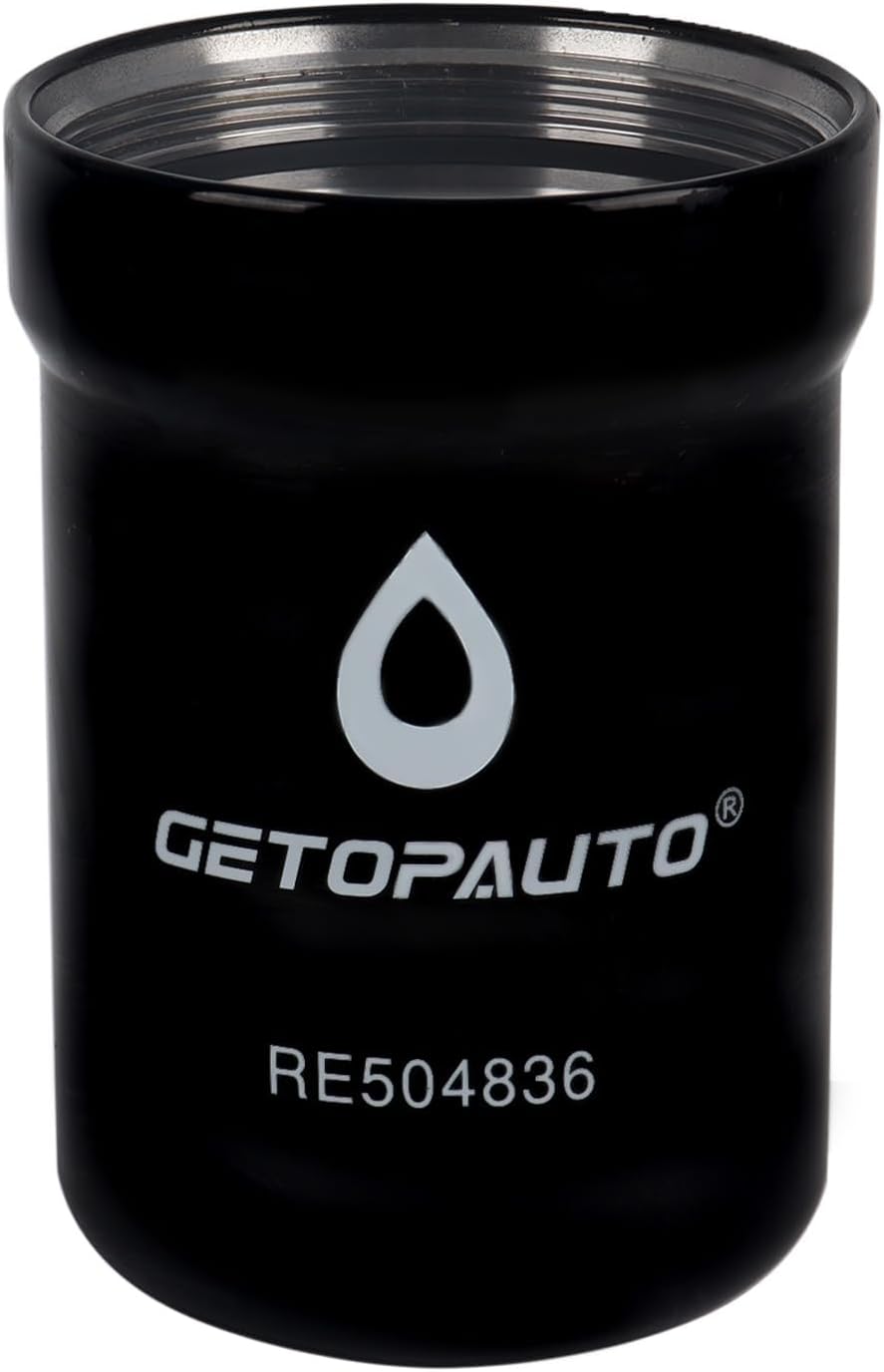 GETOPAUTO RE504836 Engine Oil Filter Compatible with John Deere 5415 5425 5625 5076 5082 5083 5085 5090 Tractor Replaces RE507522 RE541420 RE502513