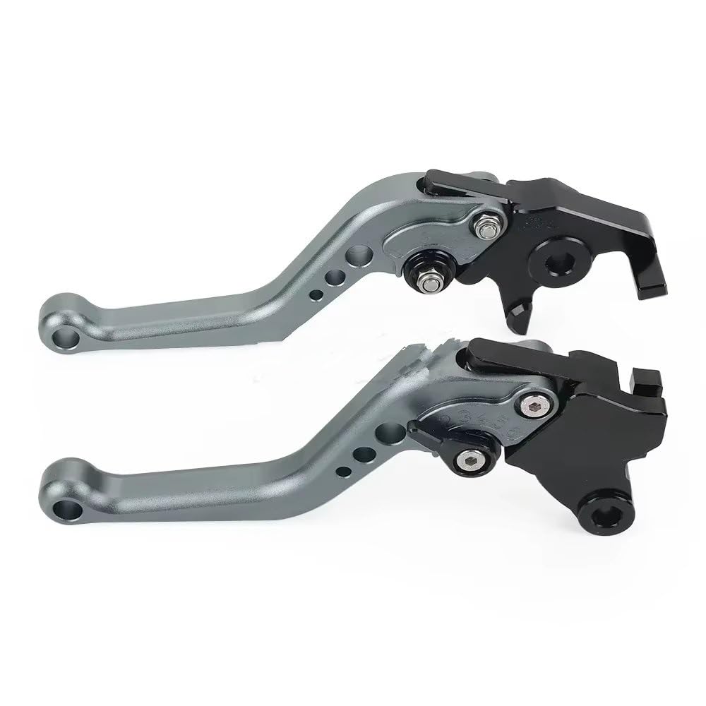 NingRuiBhd Brake Levers Clutch Lever for CFMOTO for 450SR for 450SRS for 450SS for 450NK for 450CLC 2022-2024 Motorcycle Adjustable Front Control Handles Short Brake Clutch Levers(Titanium)