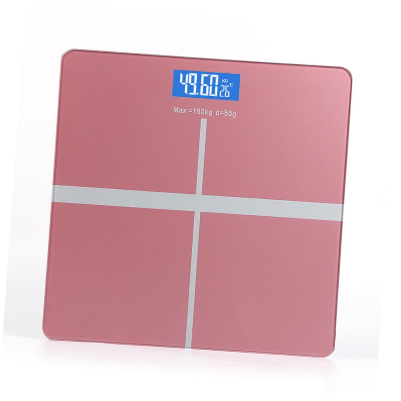Bilancia Elettronica Digitale per Peso Corporeo Display Grande, Vetro Temperato e Ricarica Usb, Design Unico per Uso Domestico e Controllo Salute