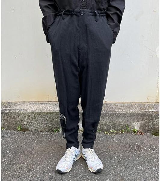 Yohji Yamamoto pour homme ヨウジヤマモト パンツ ヨウジヤマモトパンツブラック