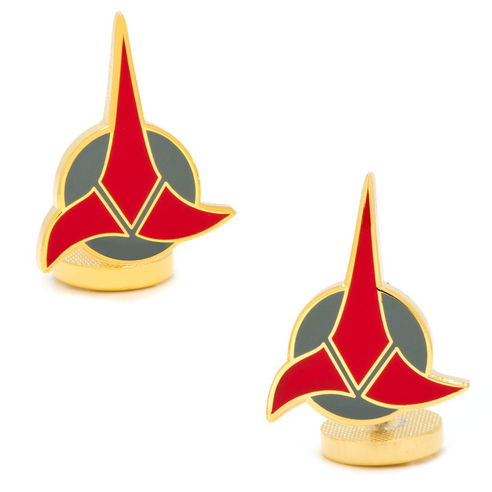Star Trek Star Trek Klingon Cufflinks, Officially Licensed