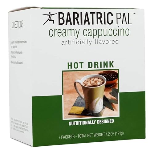 BariatricPal 12g Protein Hot Drink - Creamy Decaf Cappuccino (1-Pack)