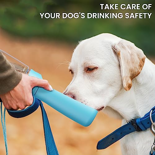 FORWH Portable Dog Water Bottle 19oz (Foldable) — view 7