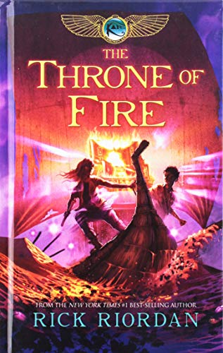 The Throne of Fire [Large Print] 1432844059 Book Cover