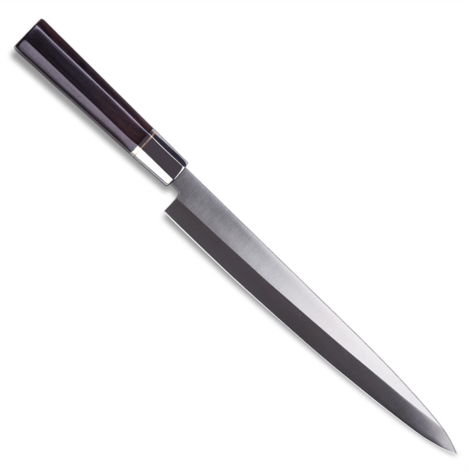 9 "Affettatura coltello da cucina filetto sashimi sushi yanagi coltelli salmone cloullever chef in linfaggio chef in acciaio al carbonio coltello cuoco utensili da cuoco
