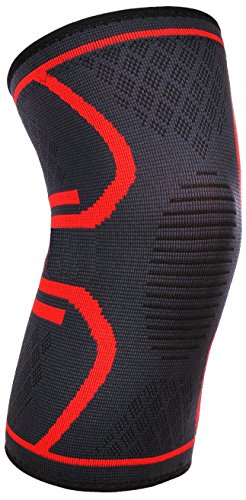 E EdEsa Compression Knee Sleeve,Best Knee Brace Support for Sports,Running,Jogging,Basketball,Joint Pain Relief,Arthritis and Injury Recovery&More Fits Men and Women (1 Piece)