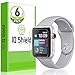 IQ Shield Screen Protector Compatible with Apple Watch (42mm S1, S2, S3)(6-Pack)(Ultimate) Anti-Bubble Clear Film