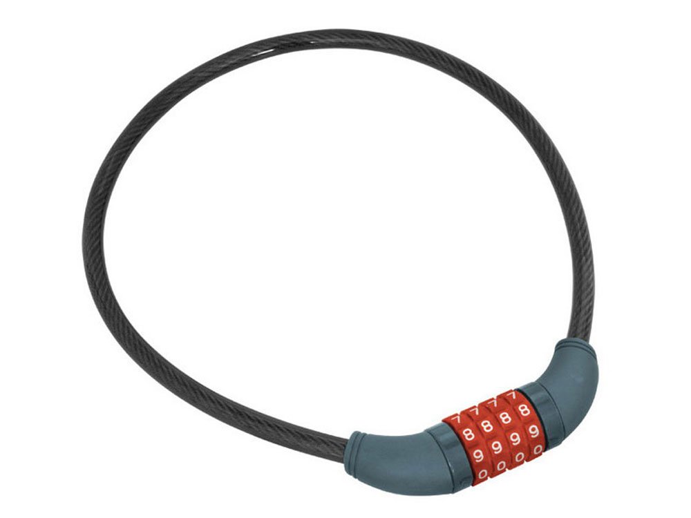 EXTOL PREMIUM 8857822 Bicycle Lock with Cable and Code Lock by Extol Premium
