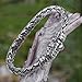 NOVICA Artisan Handmade Men's Sterling Silver Braided Bracelet Chain Indonesia [8.25 in L x 0.3 in W] ' Friendship'