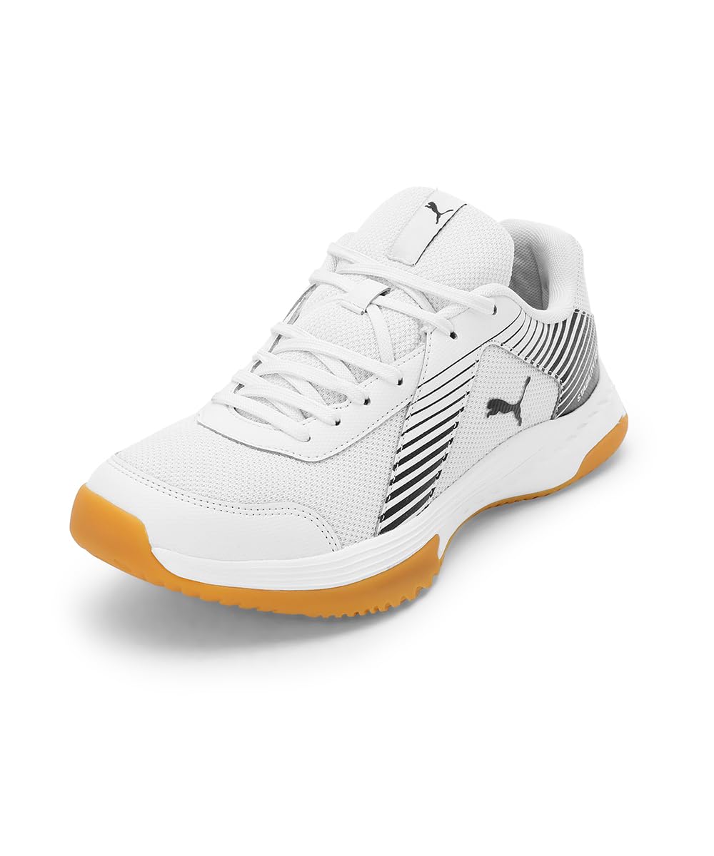 Puma Unisex-Adult Badminton Smash Sprint White-Black Indoor Shoe - 6 UK (10812702) (B0CKYQHRNR) Amazon Price History, Amazon Price Tracker