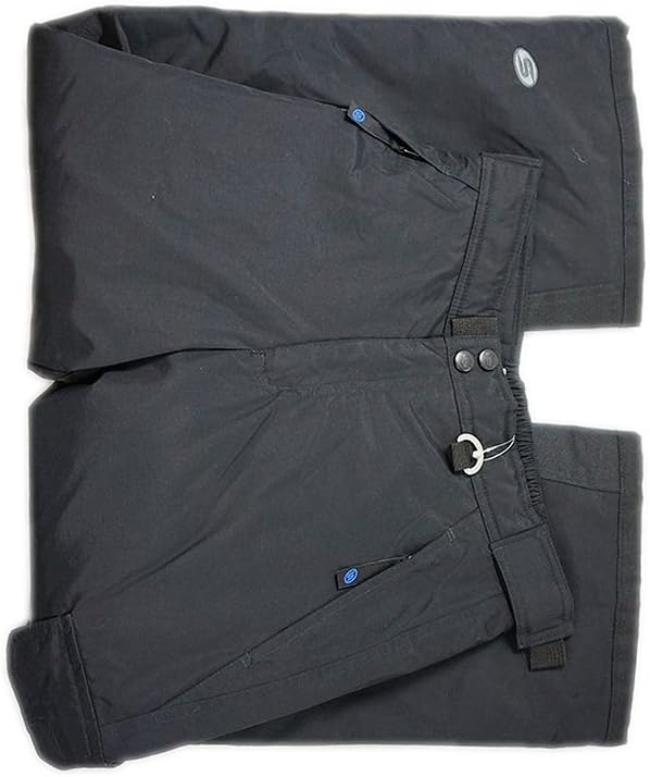 Slalom Youth Insulated Ski/Snow Pants Size Small Black
