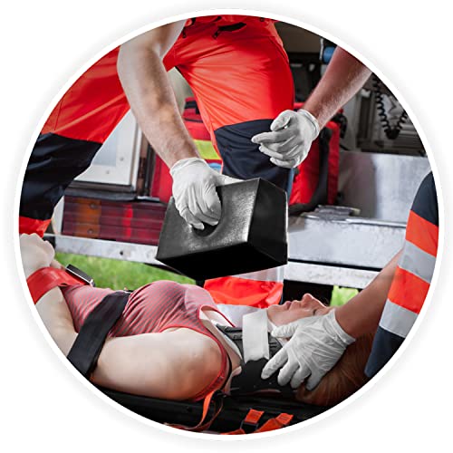 Ems Xtrm Spine Board Stretcher Backboard For Patient - Emt Backboard Immobilization Portable Patient Transport Rescue Lightweight Pe Plastics Ambulance Stretcher Gurney, Black #TOP6