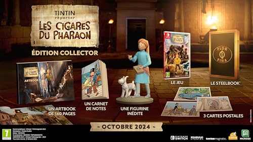 Tintin Reporter : Les Cigares Du Pharaon Édition Collector Switch - vue 7