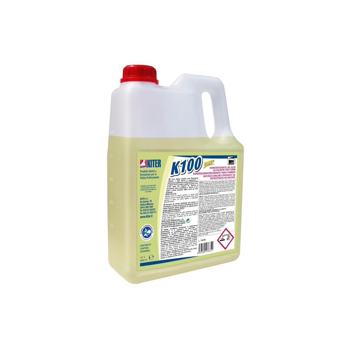 KITER K 100 DISINCROSTANTE FORNI 3 LT