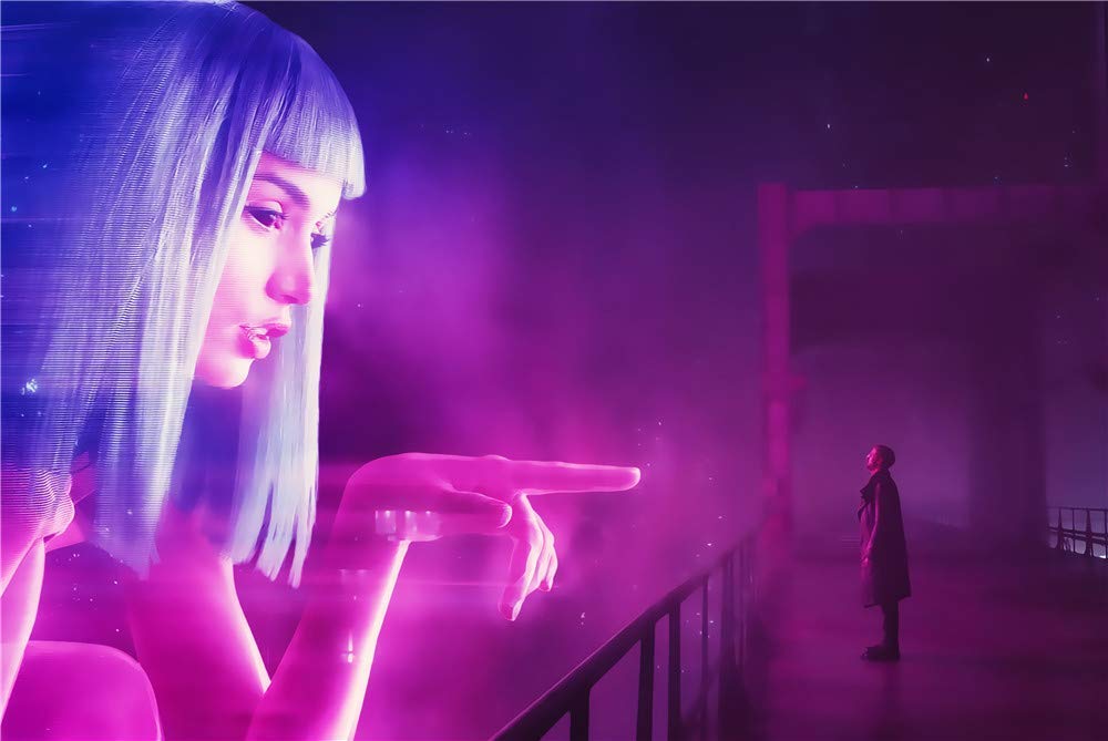 ZL Blade art Runner 2049 Ryan Gosling Harrison Canvas Prints Modern Painting Wall Art Posters and Pictures Home Living Room Decoration /99 (Unframed16x24inch)