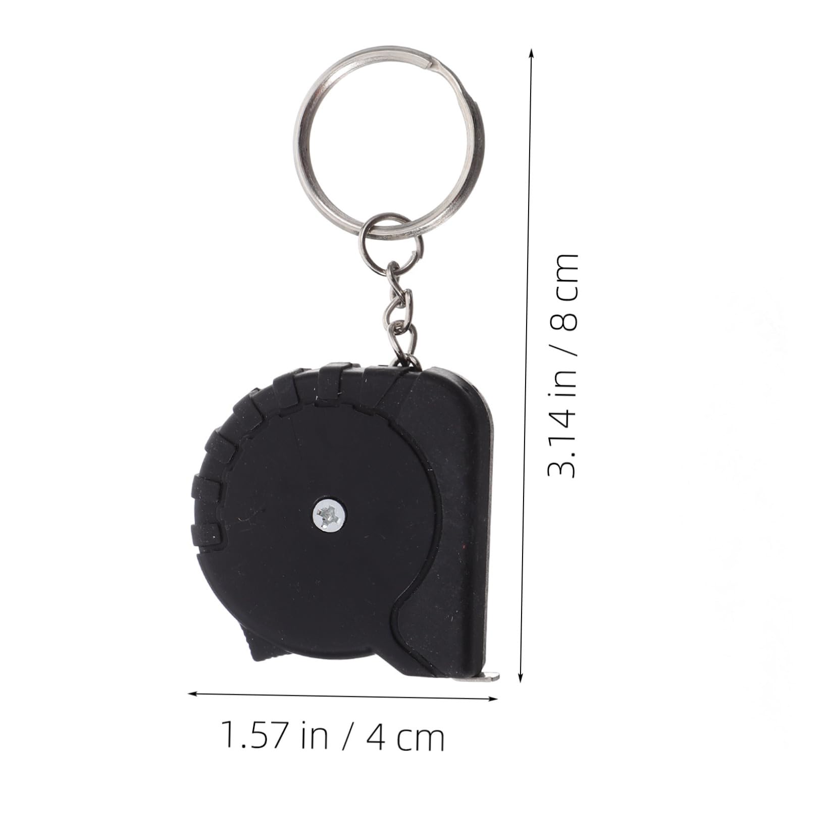 ERINGOGO 12 Pcs Metric Mini Tape Measure Retractable Measuring Tape Keychain Lightweight Easy to Use