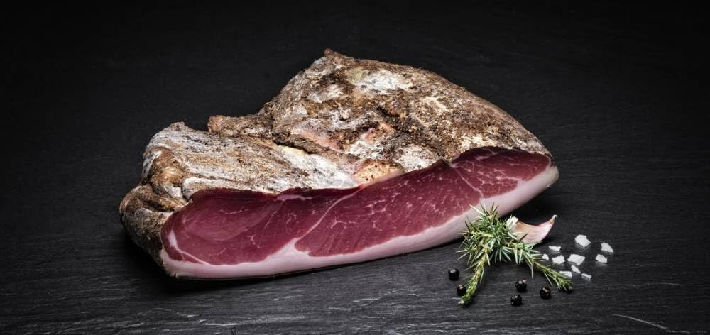 Almgourmet - Gourmet-Speck-Variation (1240g) - mit 4 geschmacklich ganz verschiedenen Specksorten