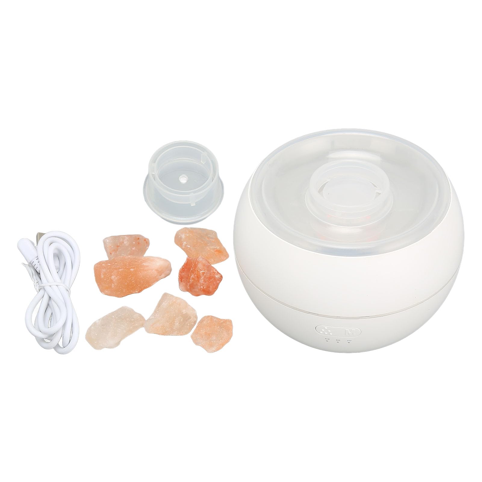 Diffuseur D'arôme de Flamme, Humidificateur coloré, Diffuseur D'huile Essentielle Ultrasonique à Haute Fréquence pour Le Sommeil et Le Yoga, 360ml