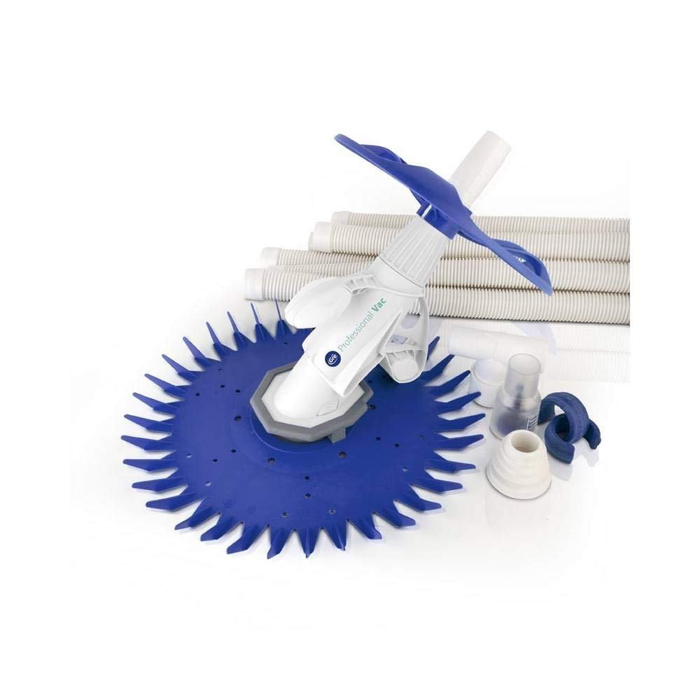 Gre 19007 – Limpiafondos aspiración automática Professional Vac para Piscinas elevadas, Necesario Sistema filtración mínimo de 1/3 CV