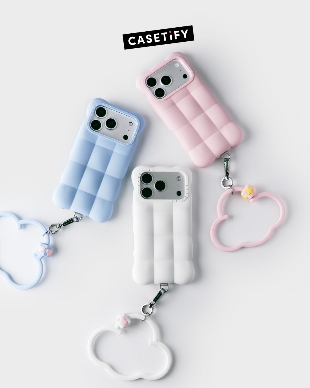 CLOUDCASE CASETiFY iPhone17promaxブルー CASETiFY Capa para iPhone 17 Pro Max - Nuvem - Azul celeste