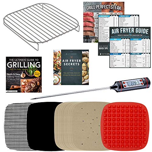 Air Fryer Parchment Paper Accessories Compatible With Dash, Cosori, Costzon, Emeril Lagasse, Paula