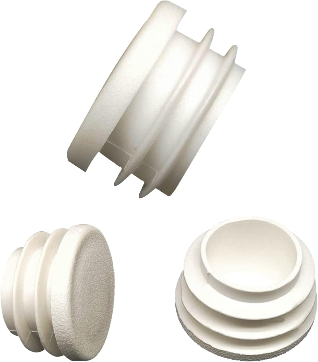 Rubber chair leg caps, Chair Leg Floor ors White 8pcs Multiple Sizes for ion(60mm)