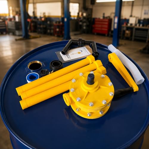55 Gallon Manual Rotary Drum Pump