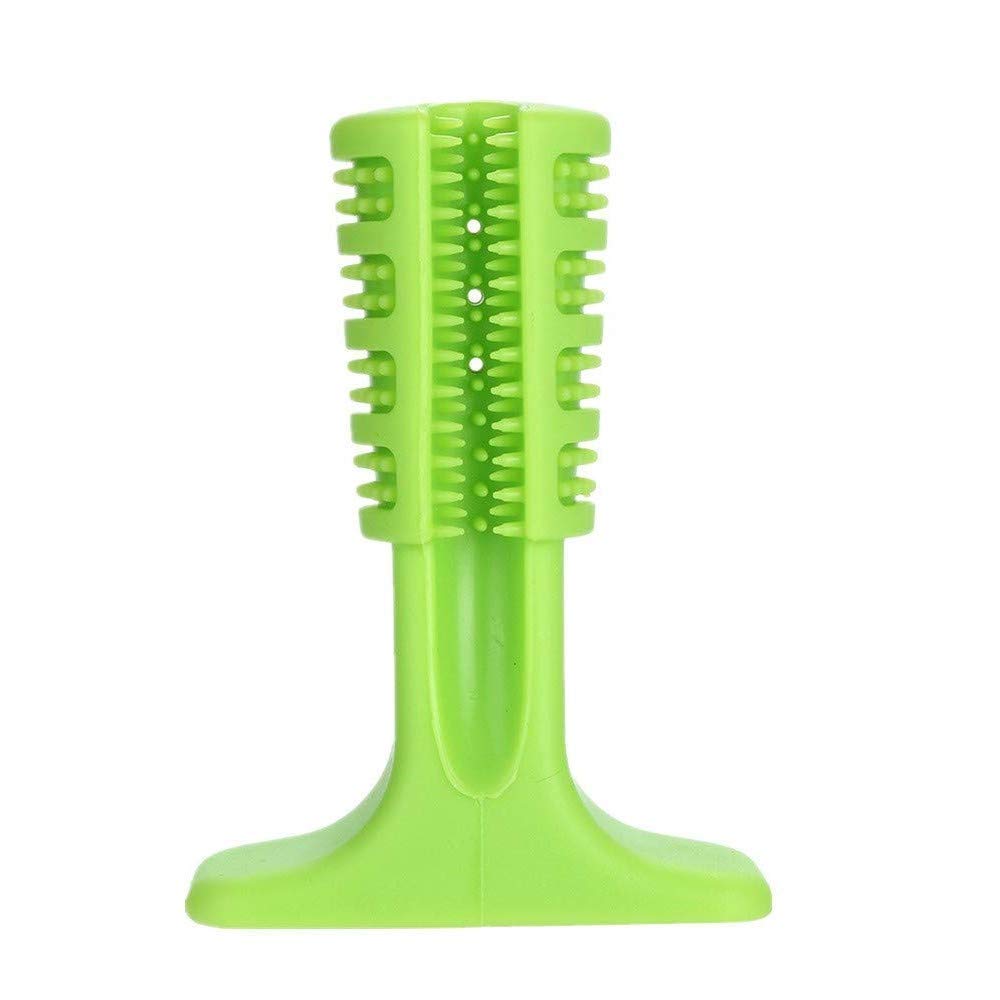 POODLES All Age Groups Dog Manual Toothbrush Stick-Puppy Dental Care Brushing Stick Effective Doggy Teeth Cleaning Massager Nontoxic Natural Rubber Bite Resistant Chew Toys For Dogs Pets, 1 Piece (B08X1VHVT3) Amazon Price History, Amazon Price Tracker