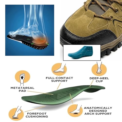 Men's Outdoor Lightweight Breathable Orthopedic Hiking Shoes,Men's Outdoor Hiking Orthopedic Shoes,Waterproof4