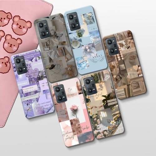 Image of COLORflow Back Cover Compatible with Realme GT Neo 2 5G | Aesthetic Color Customized Back Cover Compatible with Realme GT Neo 2 5G