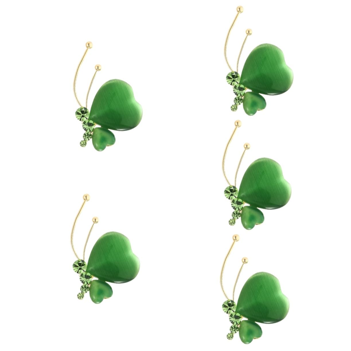 5piezas Broche De Decorativo Para Mujeres Pin Elegante y Accesorio Para Ropa Bufandas y Sombreros Para Ocasiones Especiales