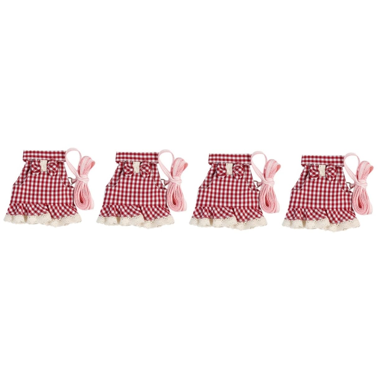 Kisangel 4stücke Pet Und Set Für Kleintiere Komfortables Bunny Geschirr Mit Zugstopp Für Hamster Kaninchen Und Meerschweinchen s Für Outdoor- Und Training