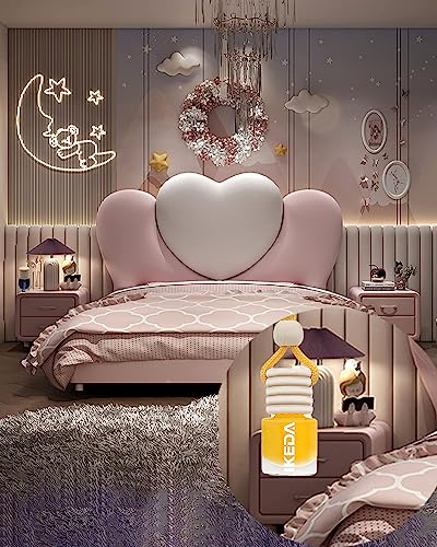 Image of ikeda fragrance Car Air Freshener, 2pcs 4ml Car Scents,45-Days Keep Fragrance,Automotive Hanging Diffuser Bottles,Remove Auto Odor Long-Lasting Fresh Air for Home Deodorizer (Glass, Orange)