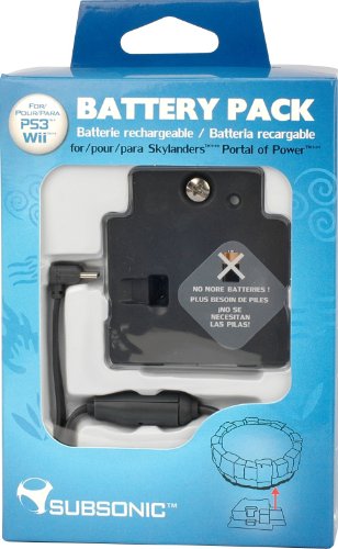 Subsonic Skylanders Portal of Power Rechargeable Battery Pack Wii PS3