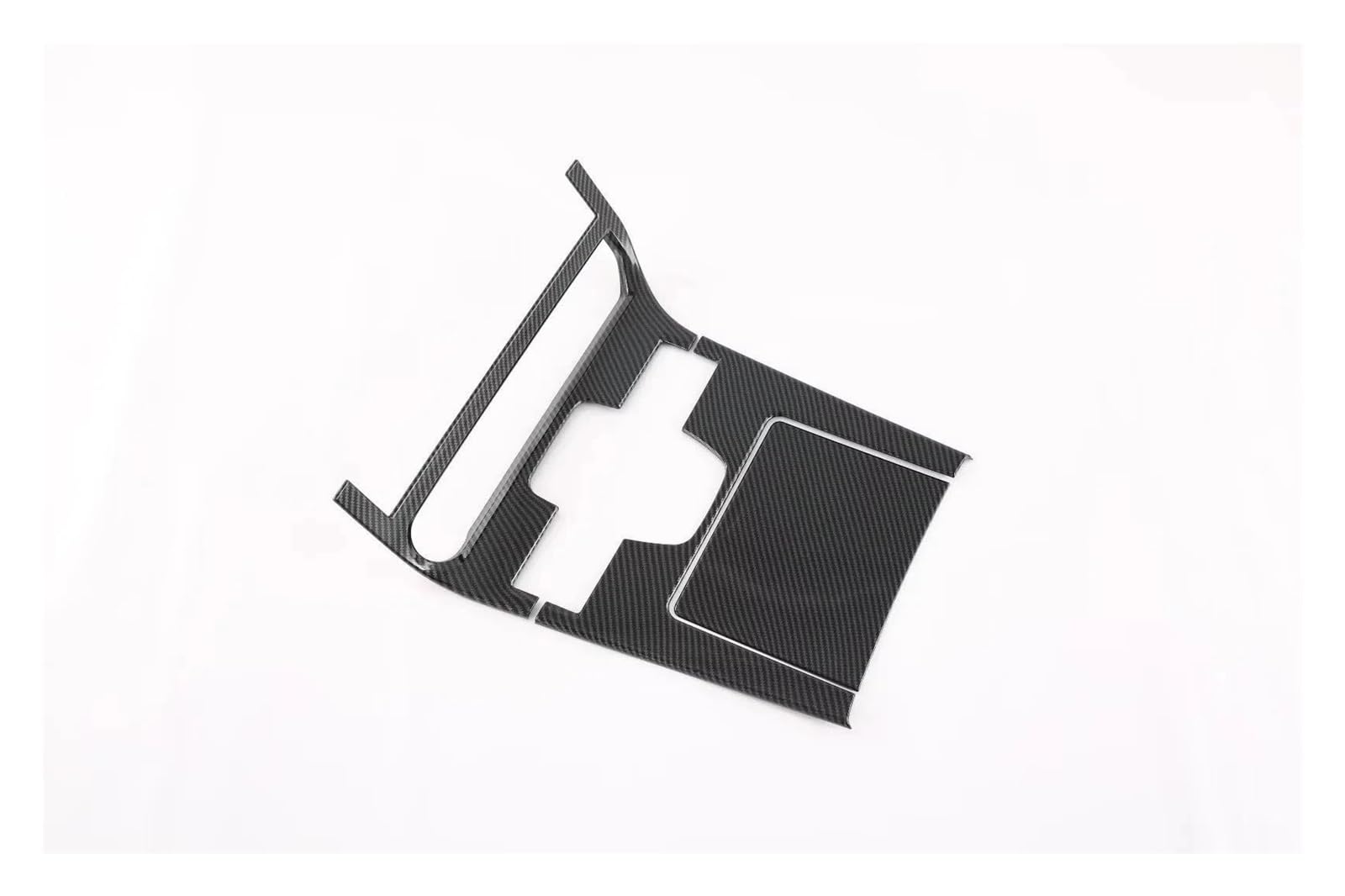 Center Console Trim for Toyota BZ4X EA10 2022 2023 Gear Shift Panel Cover Trim Sticker Interior LHD(Carbon Color)