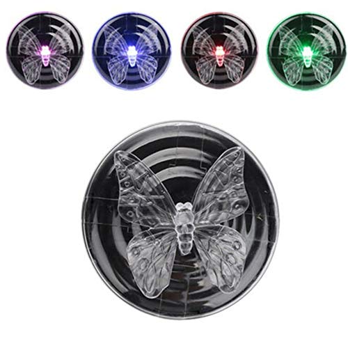 Solar Floating Lights Outdoor LED Colour Changing Garden Lights Butterfly Floating Pond Night Lights Waterproof for Swimming Pool or Pond Decoration